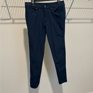 Lululemon ABC skinny-fit pants (navy)